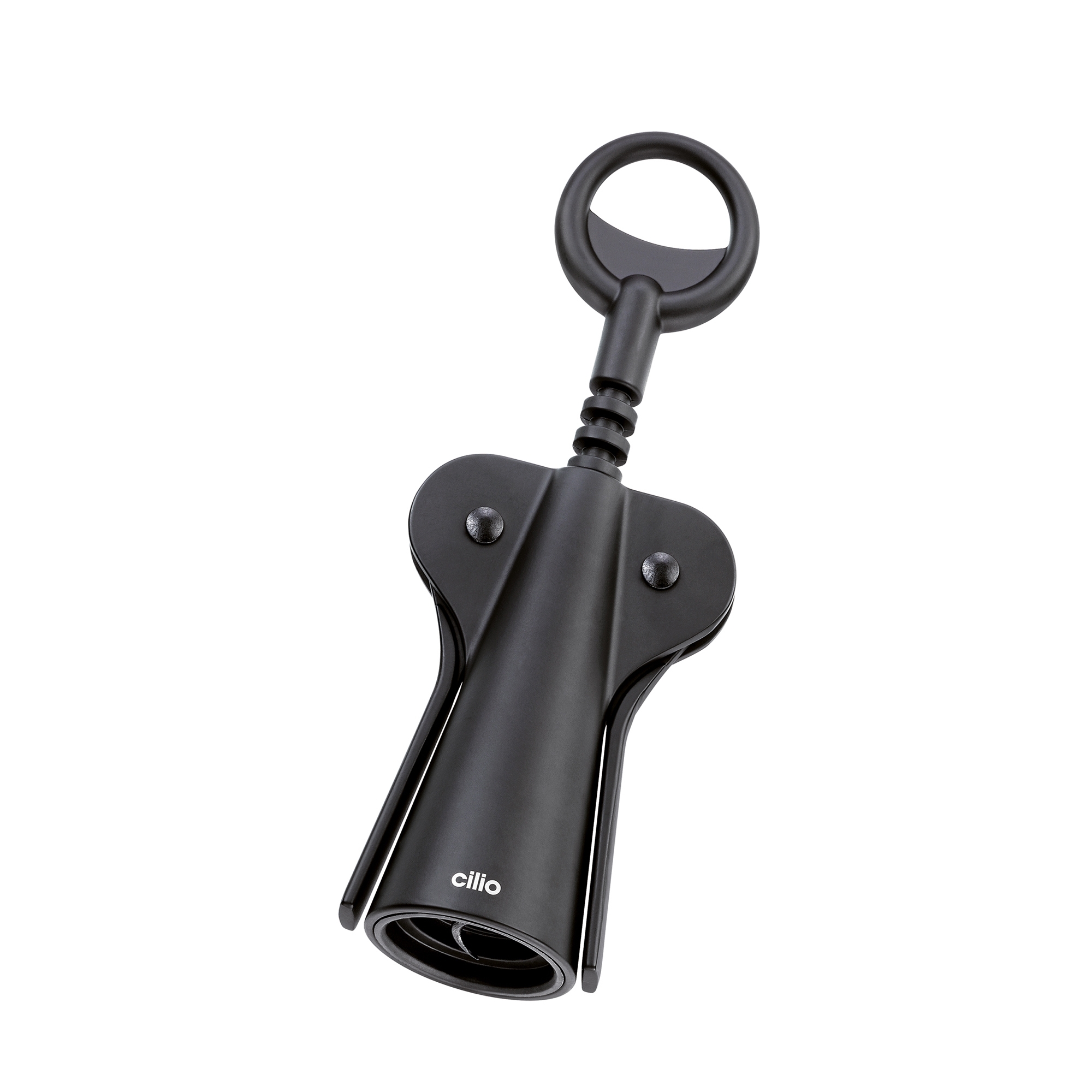Cilio - Flügelkorkenzieher RISERVA - Schwarz