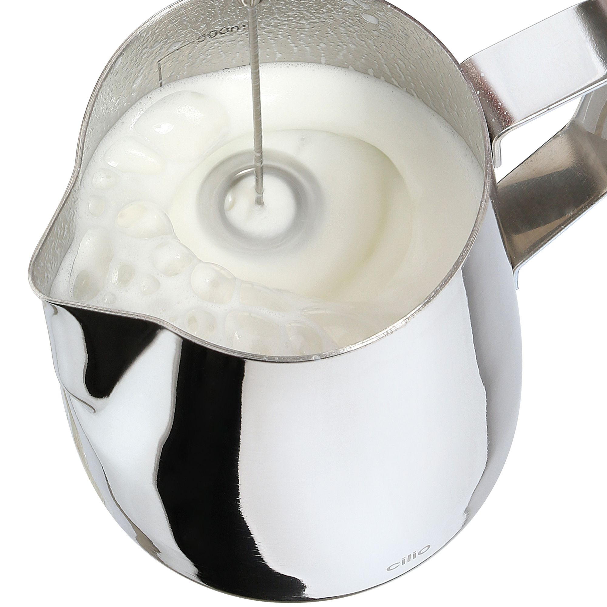 Cilio - milk frother BARISTA - silver Cilio - milk frother BARISTA - silver
