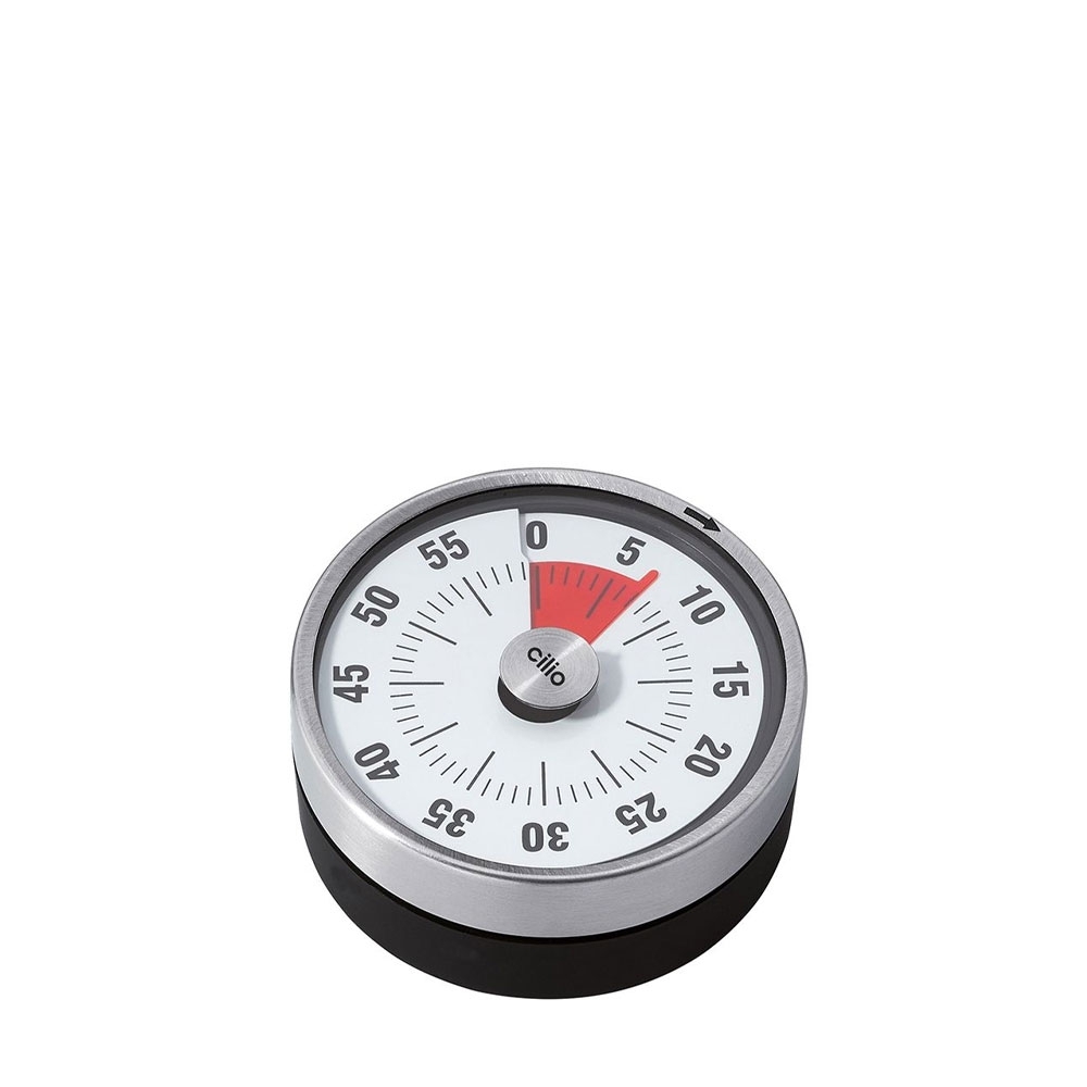 cilio - Timer "Pure" - big Ø 8 cm cilio - Timer "Pure" - big Ø 8 cm