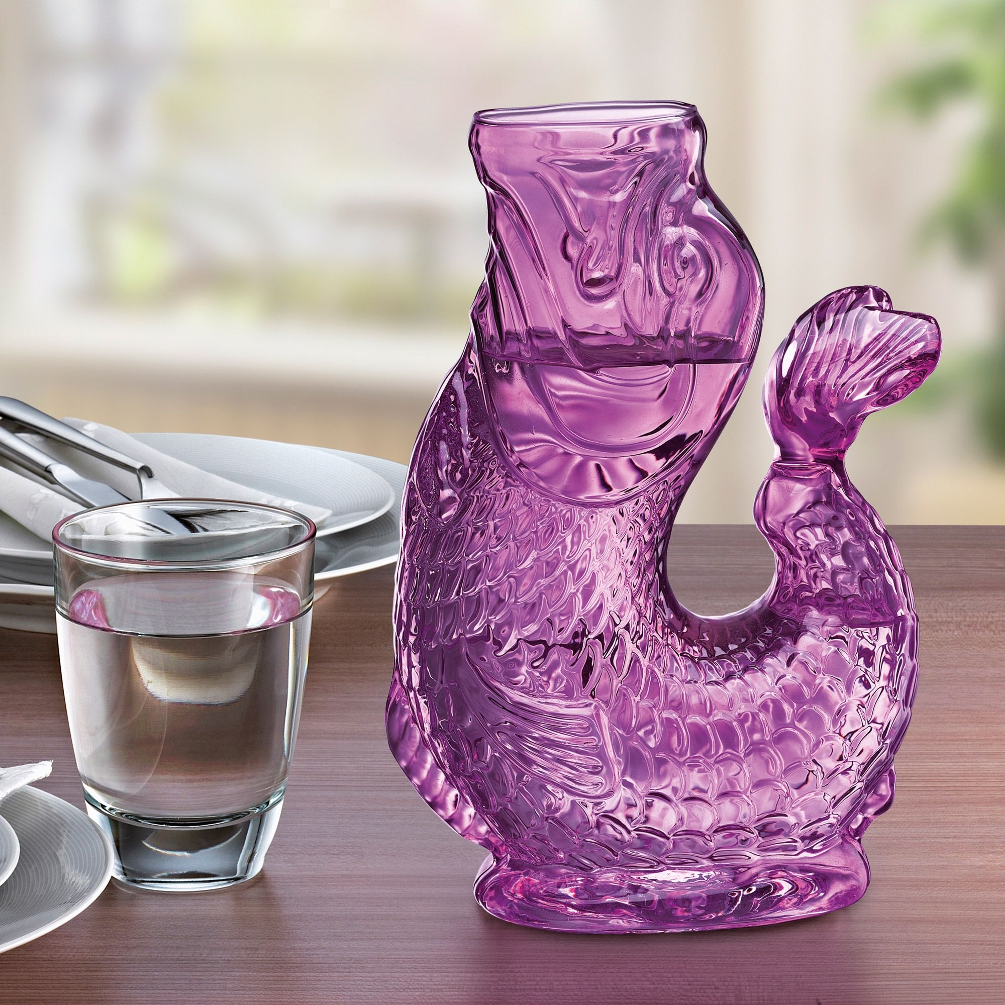 cilio - Wasserkaraffe NEMO - lila