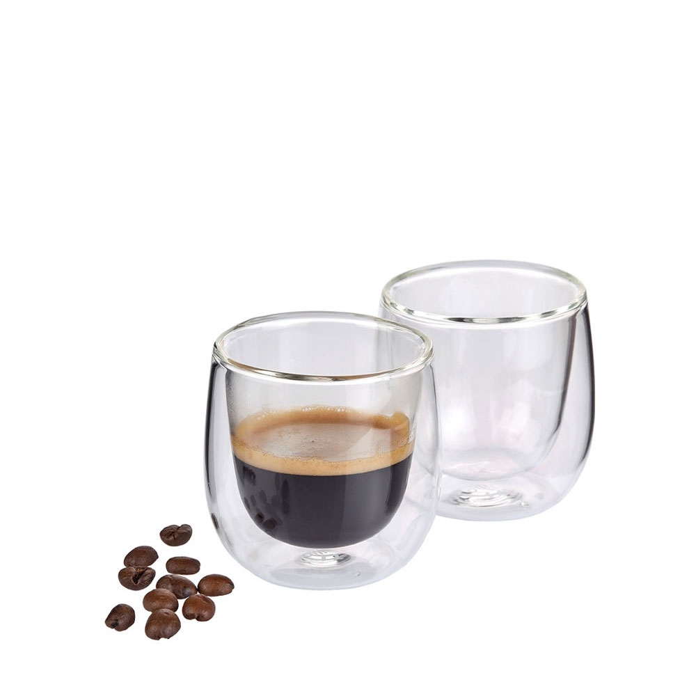 cilio - Double-walled coffee glasses VERONA - set of 2