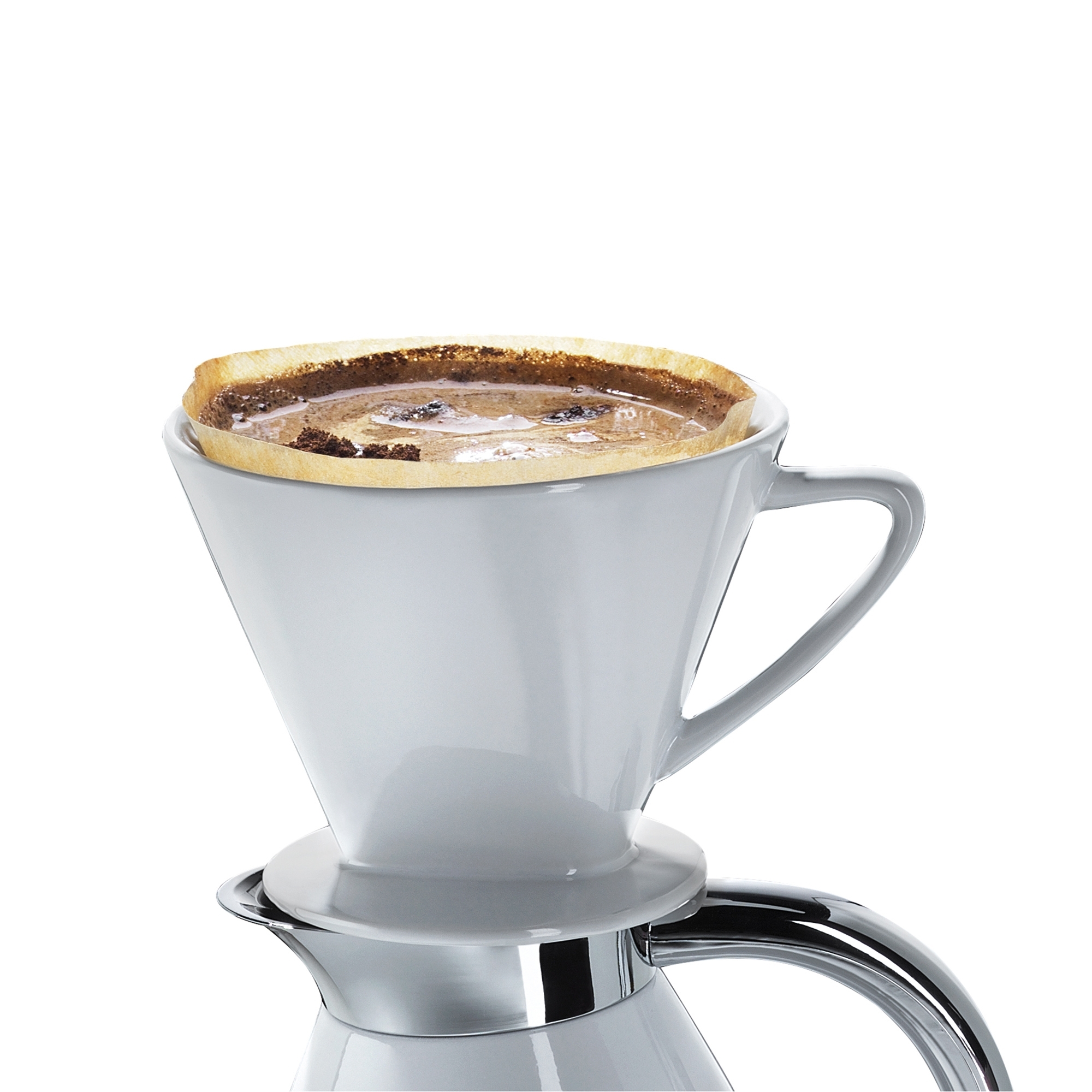 cilio - Coffee filter with spout - Size 4 - white