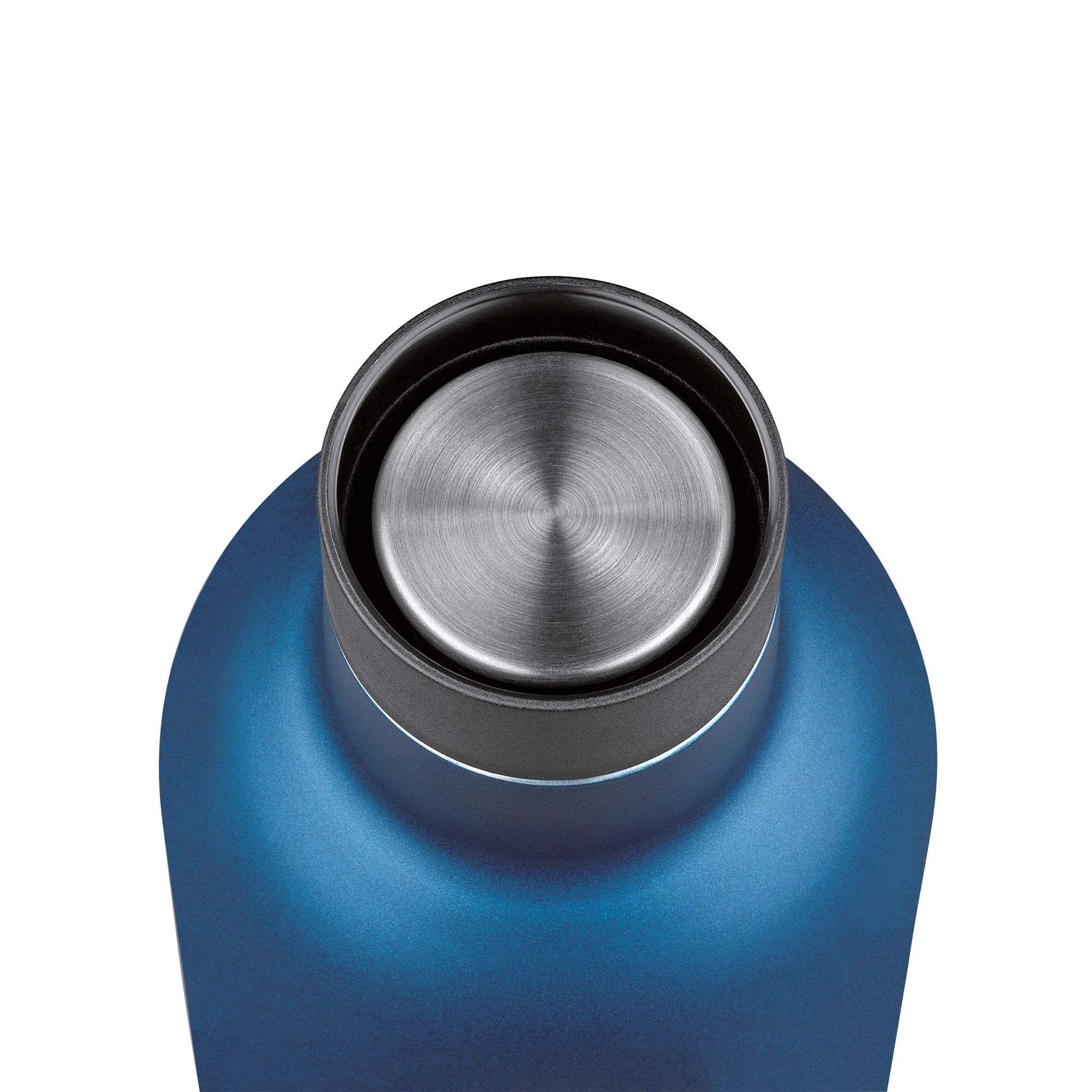 cilio - Insulating bottle DELUXE - 450 ml, blue matt