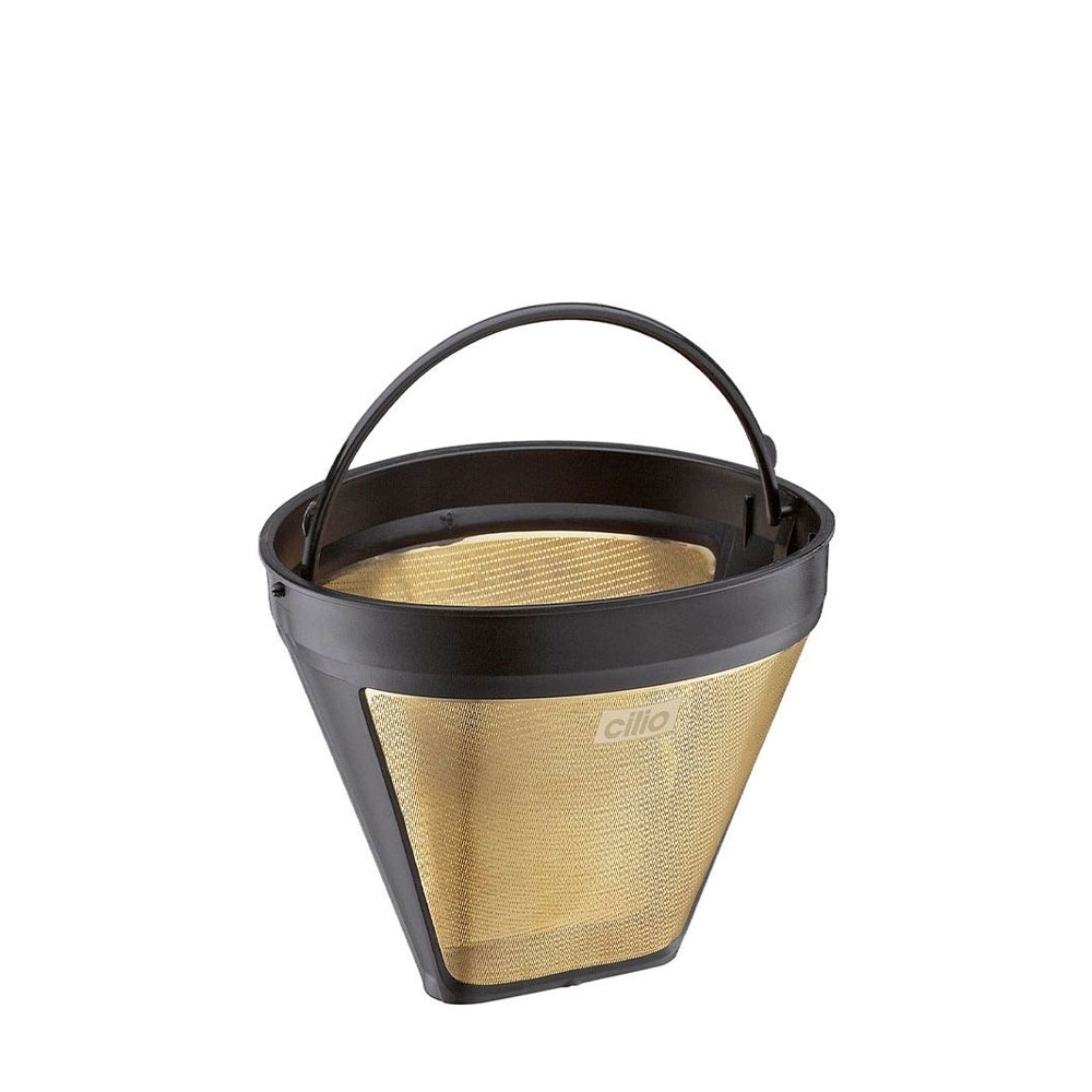 cilio - Gold Kaffeefilter - Größe 4 - Kaffee