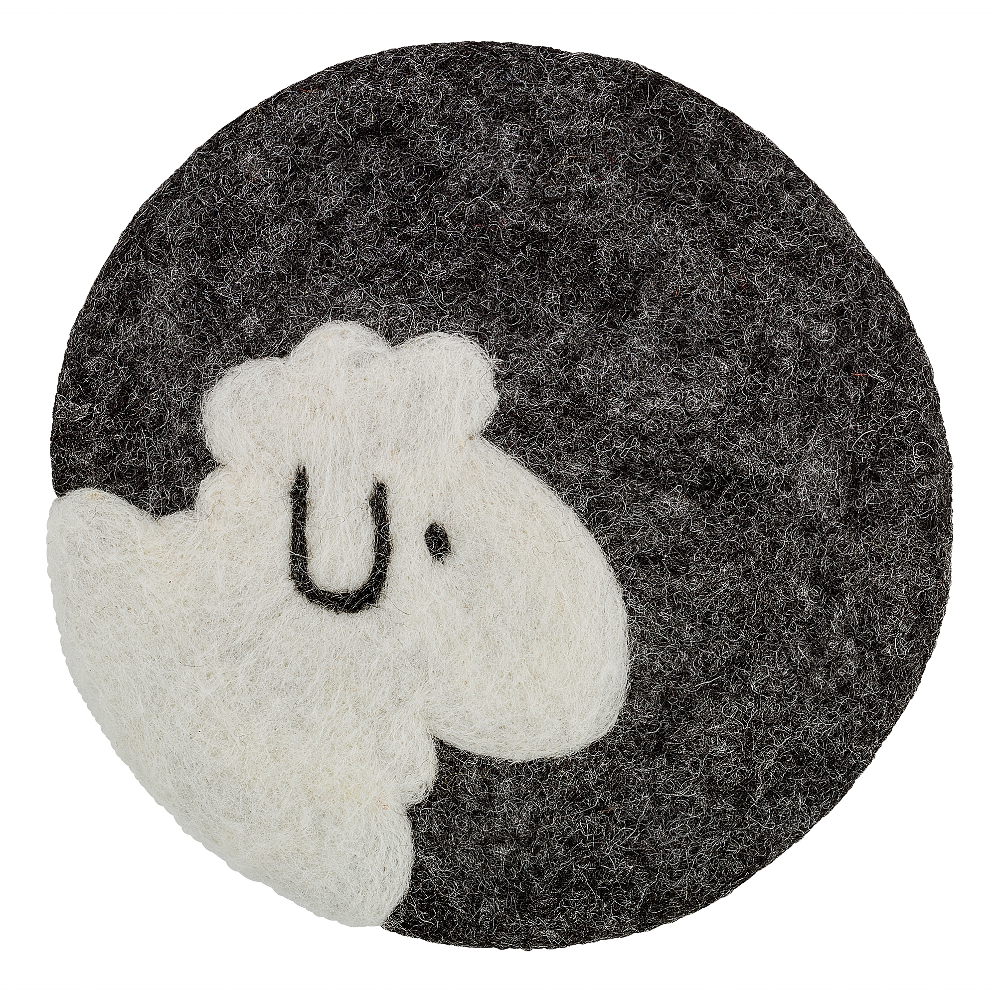 Cilio - Untersetzer schwarz LANA Schaf Cilio - Untersetzer schwarz LANA Schaf