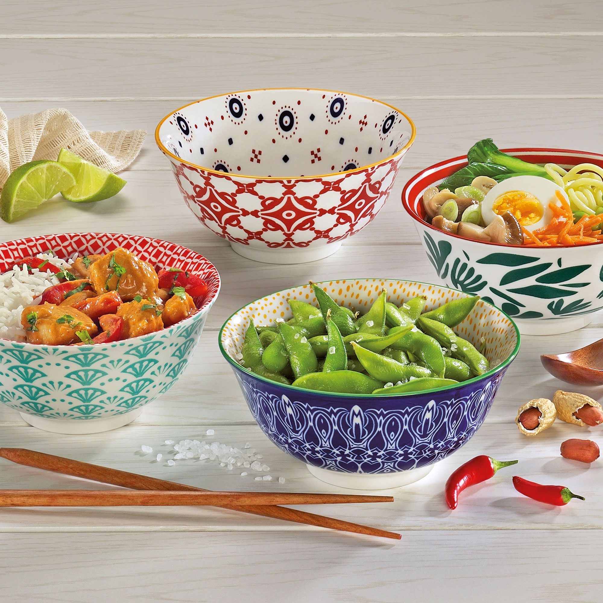 Cilio - Bowl AMICI - Tiles 15,5 cm