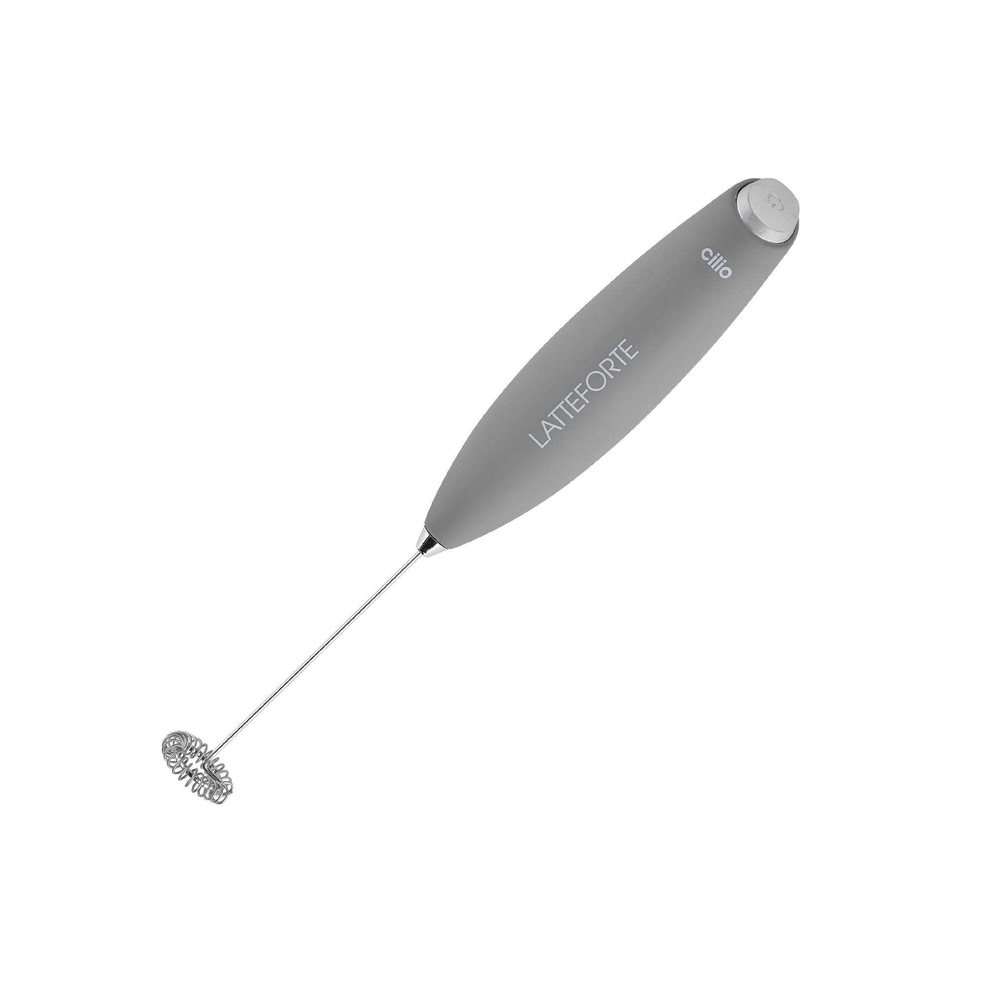 cilio - Milchaufschäumer LATTEFORTE - grau matt