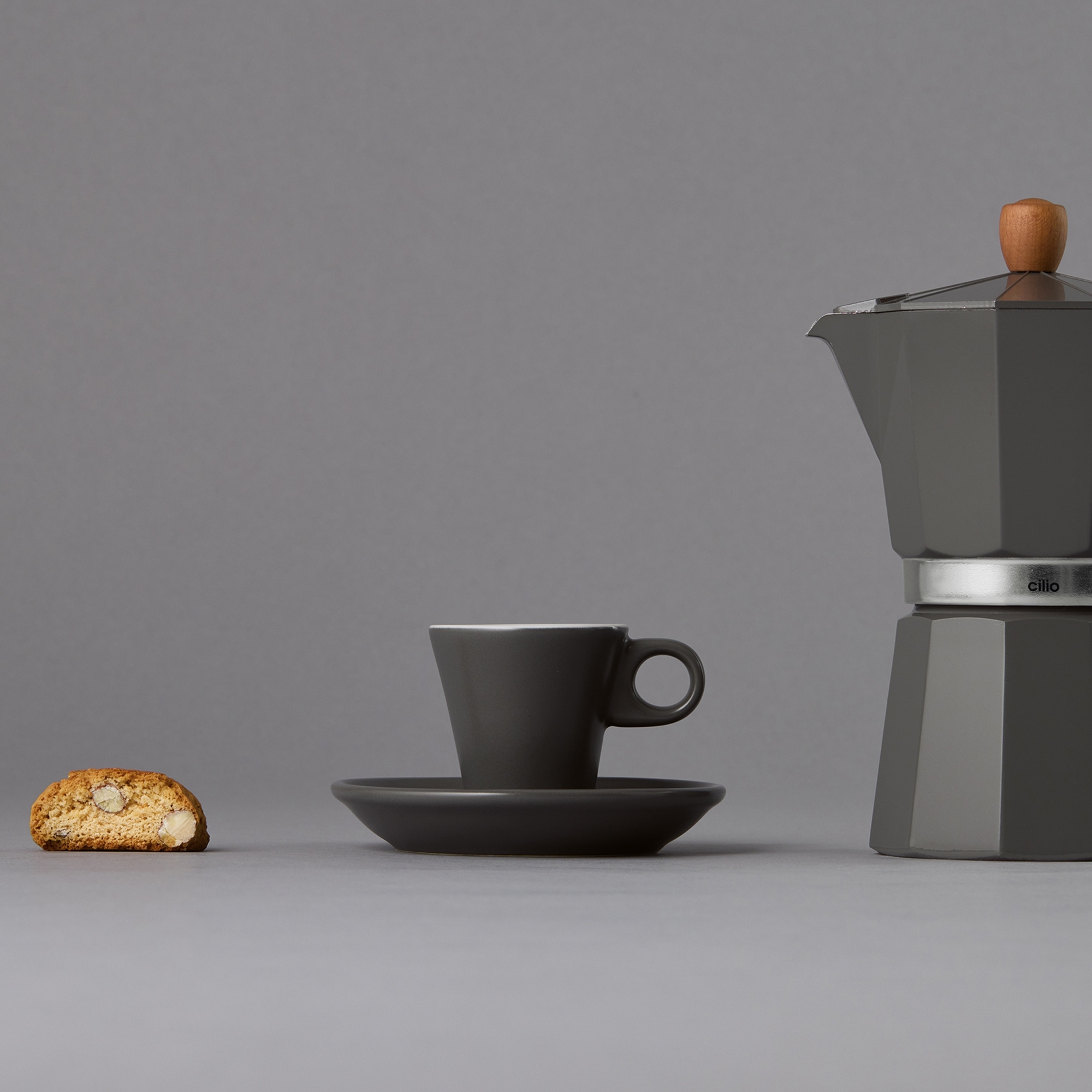 Cilio - Espressotasse NAPOLI - Grigio
