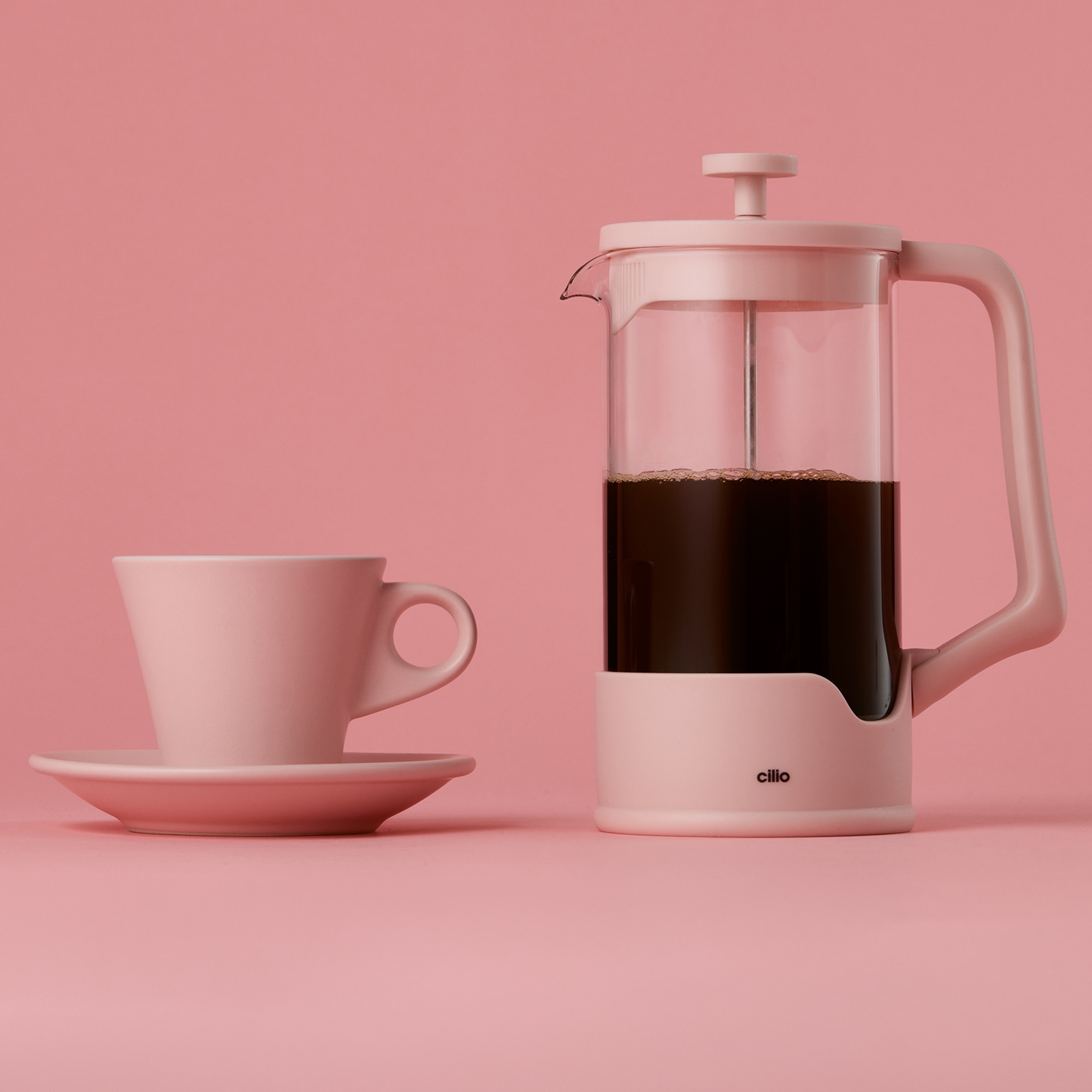 Cilio - Kaffeebereiter LUCIA 8 Tassen - Rosa