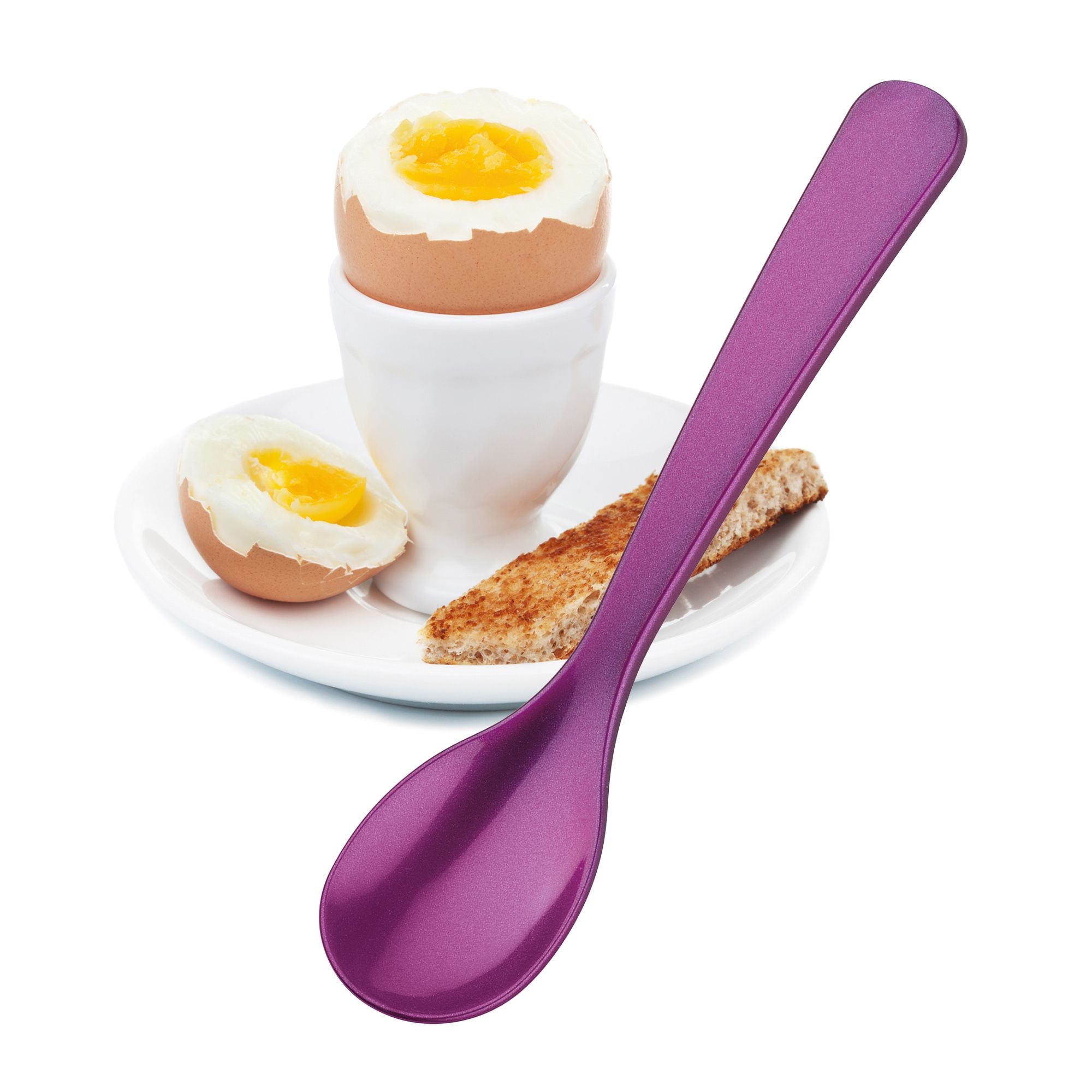 Cilio - Eierlöffel COLORE - violett