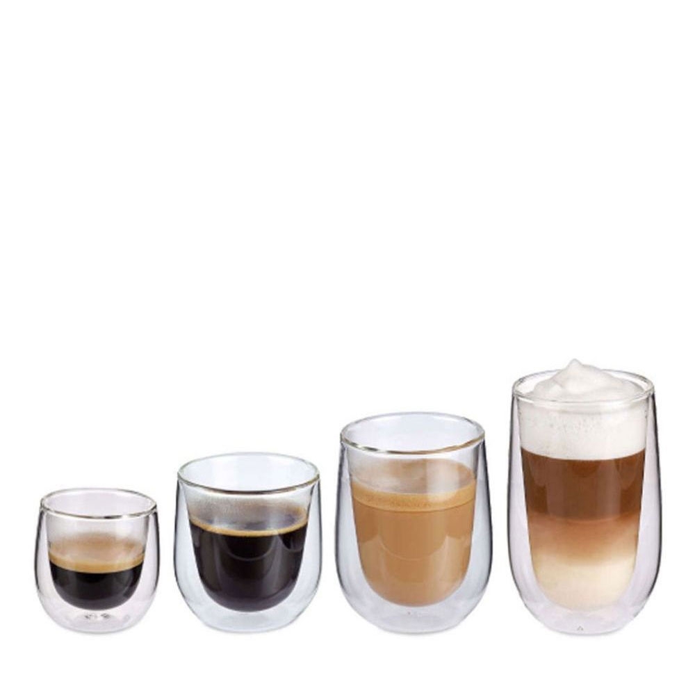Cilio Verona Lot De 2 Verres à Macchiato Transparent - 292831