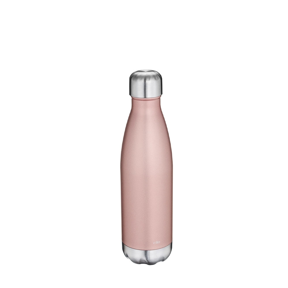 cilio - Isolierflasche "Elegante" - Rosegold - 500 ml