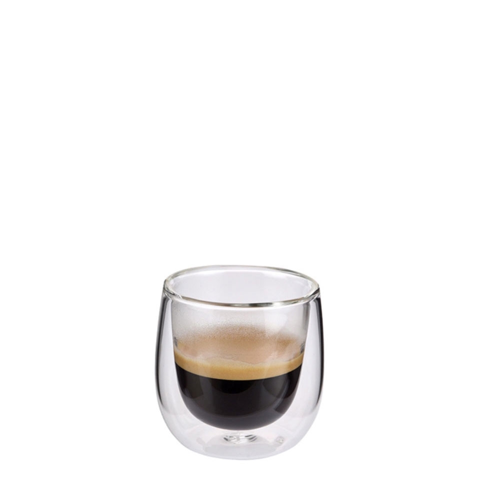 cilio - Double-walled coffee glasses VERONA - set of 2