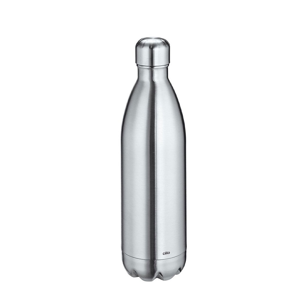 cilio - Isolierflasche "Elegante" - Edelstahl - 750 ml