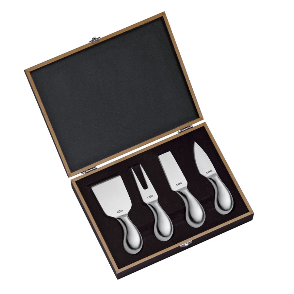 cilio - Käsemesser-Set ""Piave"" 4-teilig cilio - Käsemesser-Set ""Piave"" 4-teilig