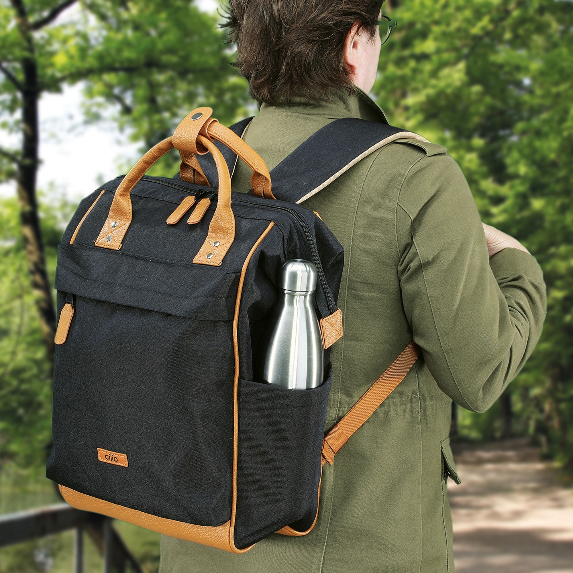 Cilio - Rucksack ELBA - Schwarz