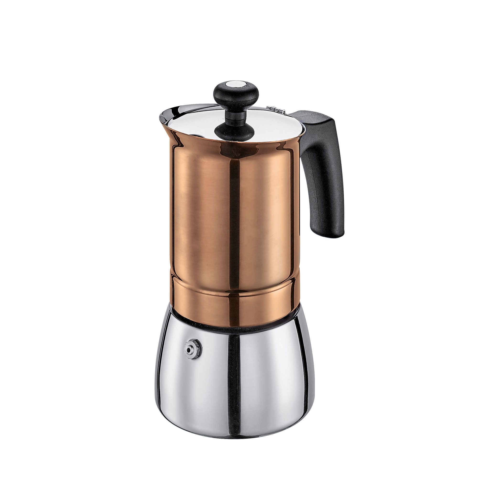 Cilio - Espressokocher TOSCA - Edelstahl poliert, 6 Tassen