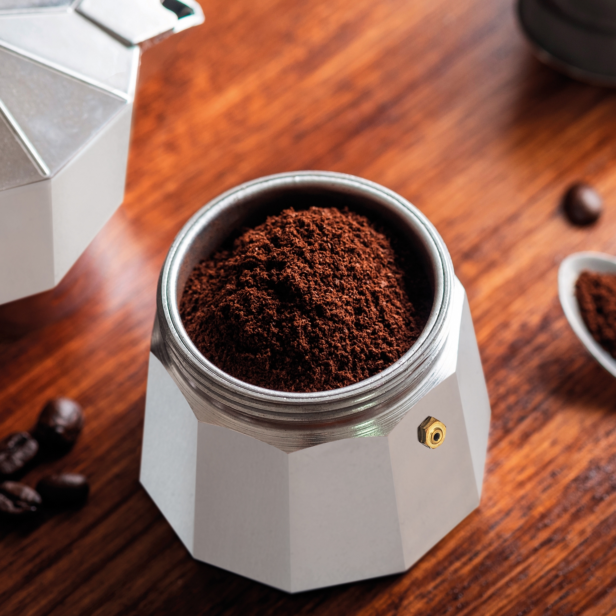 Cilio - Espresso Maker LEGNO - 6 Tassen