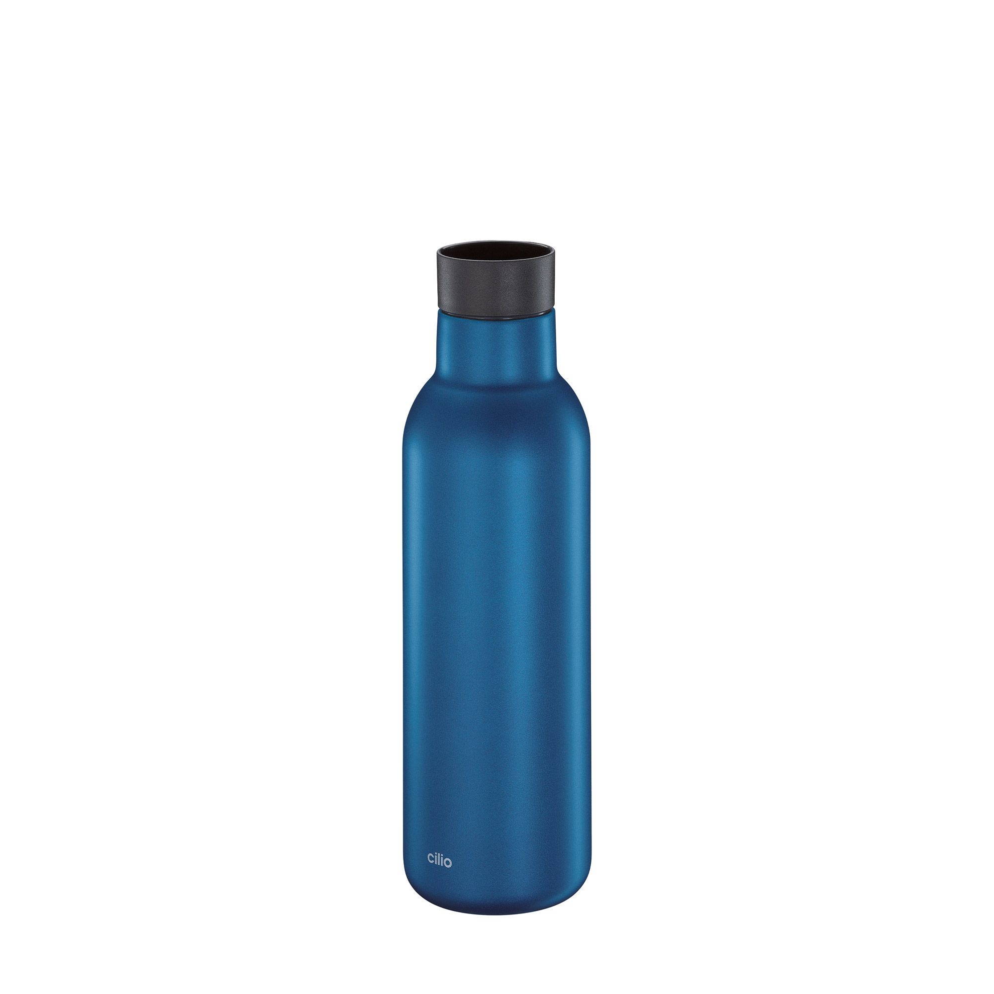 cilio - Insulating bottle DELUXE - 450 ml, blue matt