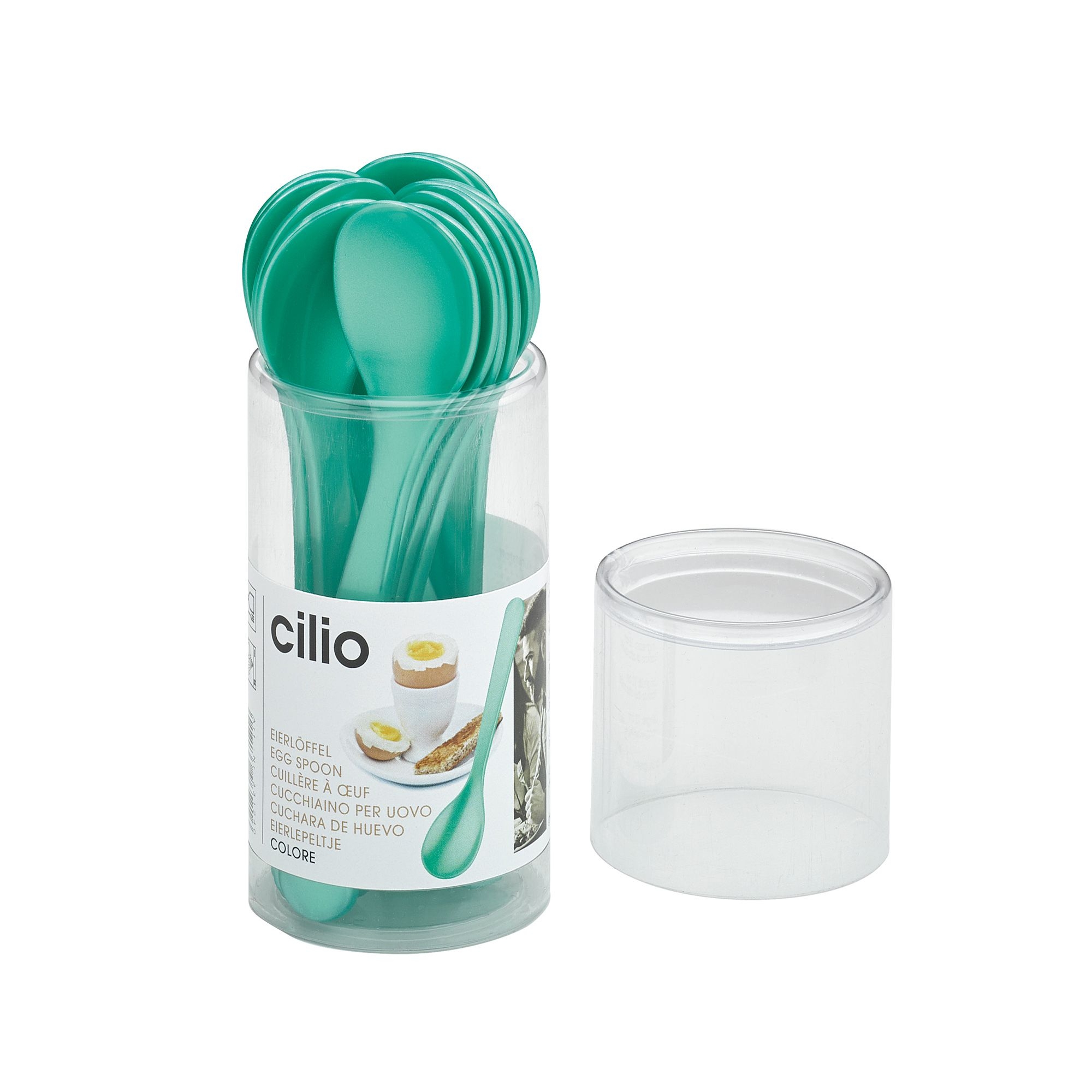 Cilio - Eierlöffel COLORE - grün