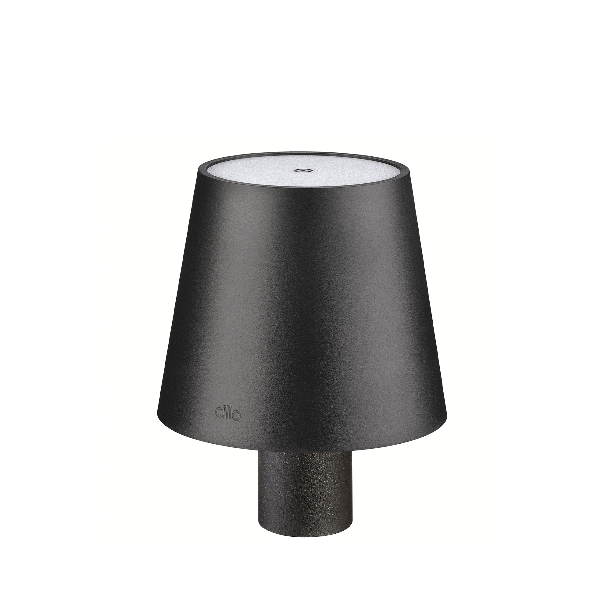Cilio - LED-Flaschenlampe LUCE - schwarz