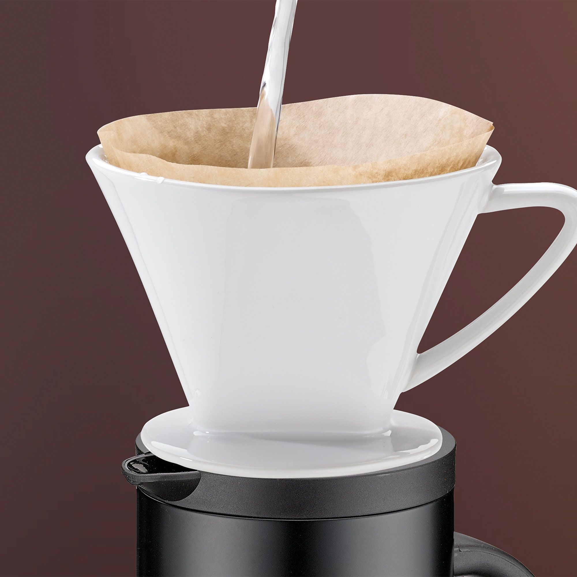 cilio - Isolierkanne FIRENZE - schwarz matt