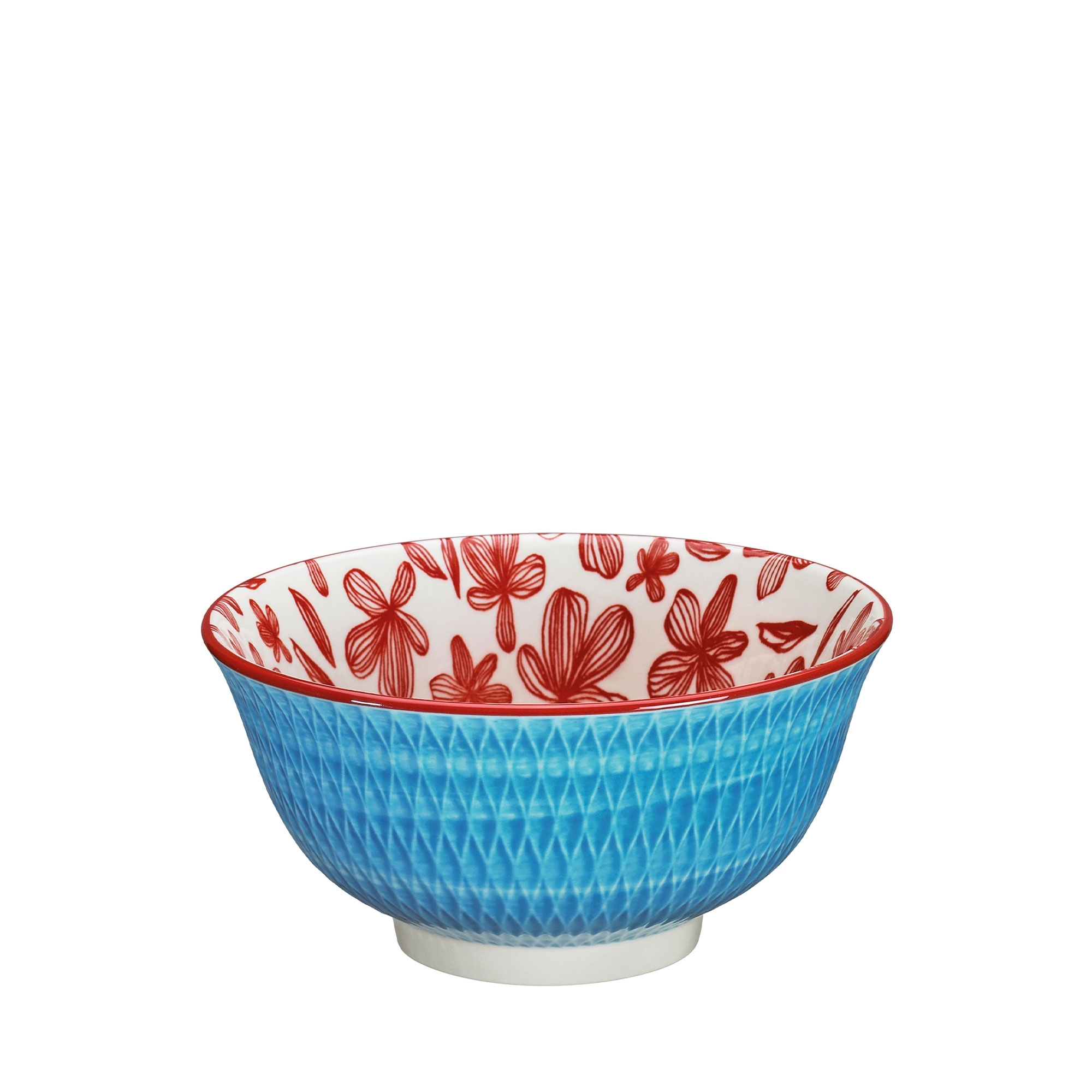 Cilio - Bowl AMICI - Rauten blau 15,5 cm
