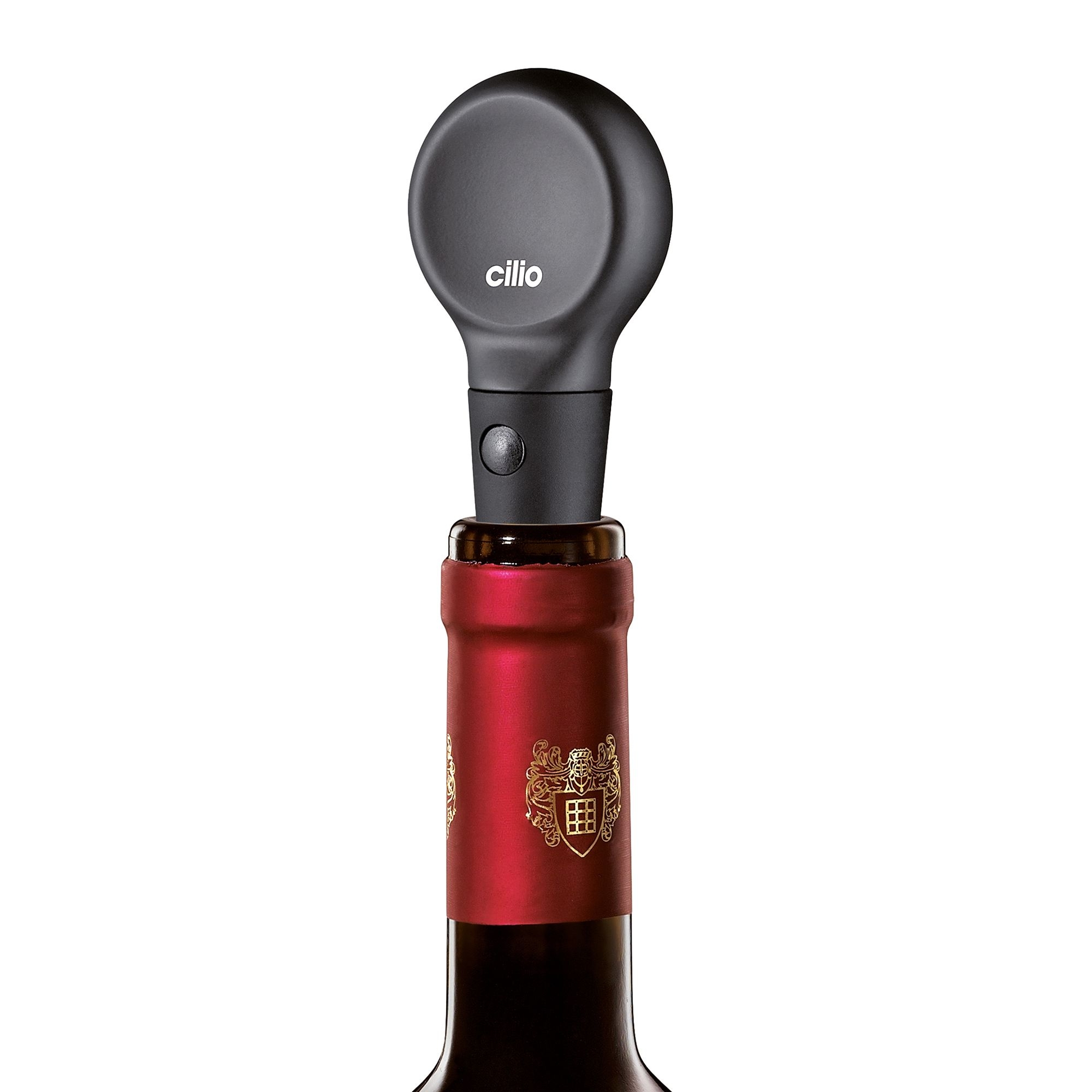 Cilio - Bottle Stopper RISERVA - Black