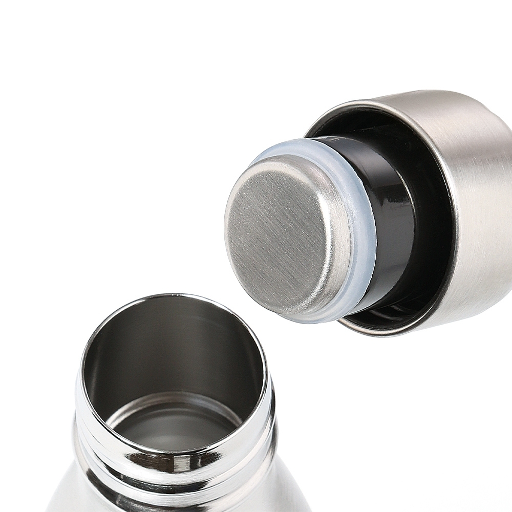 cilio - Isolierflasche "Elegante" - Satiniert - 500 ml