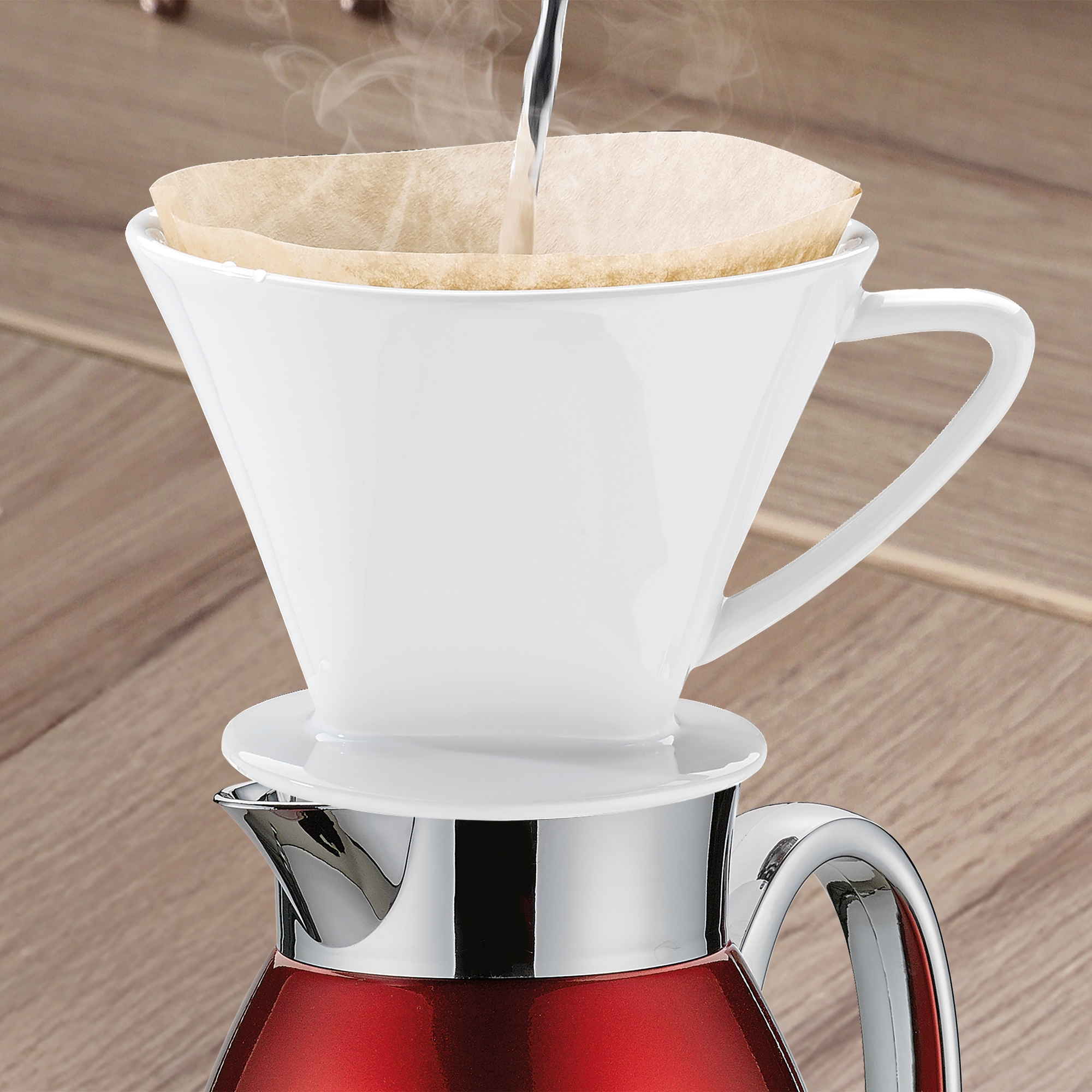 cilio - Insulated jug - VENEZIA - 1 L - red