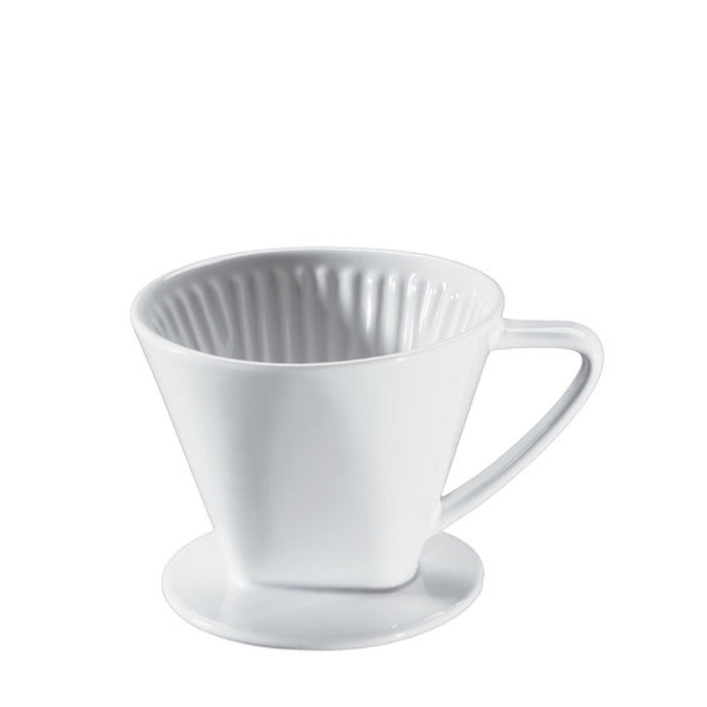 cilio - Keramik Kaffeefilter - weiß - Größe 6