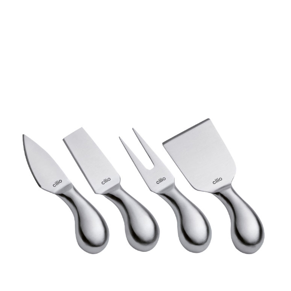 cilio - Käsemesser-Set ""Piave"" 4-teilig cilio - Käsemesser-Set ""Piave"" 4-teilig