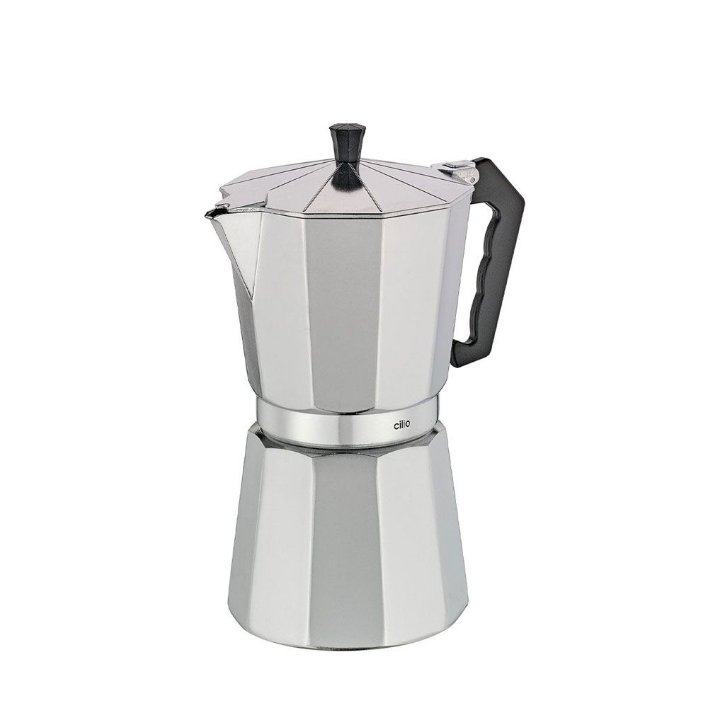 cilio Espresso Maker "Aluminium Classico" INDUCTION